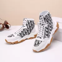 Cheap Christian Dior High Top Shoes For Men #1373742 Replica Wholesale [$82.00 USD] [ITEM#1373742] on Replica Christian Dior High Top Shoes