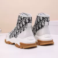 Cheap Christian Dior High Top Shoes For Men #1373742 Replica Wholesale [$82.00 USD] [ITEM#1373742] on Replica Christian Dior High Top Shoes
