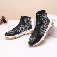 Cheap Christian Dior High Top Shoes For Men #1373743 Replica Wholesale [$82.00 USD] [ITEM#1373743] on Replica Christian Dior High Top Shoes