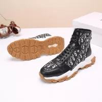Cheap Christian Dior High Top Shoes For Men #1373743 Replica Wholesale [$82.00 USD] [ITEM#1373743] on Replica Christian Dior High Top Shoes