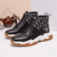 Cheap Christian Dior High Top Shoes For Men #1373745 Replica Wholesale [$85.00 USD] [ITEM#1373745] on Replica Christian Dior High Top Shoes
