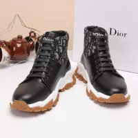 Cheap Christian Dior High Top Shoes For Men #1373745 Replica Wholesale [$85.00 USD] [ITEM#1373745] on Replica Christian Dior High Top Shoes