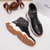 Cheap Christian Dior High Top Shoes For Men #1373745 Replica Wholesale [$85.00 USD] [ITEM#1373745] on Replica Christian Dior High Top Shoes