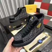 Cheap Fendi High Tops Casual Shoes For Men #1373746 Replica Wholesale [$82.00 USD] [ITEM#1373746] on Replica Fendi High Tops Casual Shoes