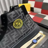 Cheap Fendi High Tops Casual Shoes For Men #1373746 Replica Wholesale [$82.00 USD] [ITEM#1373746] on Replica Fendi High Tops Casual Shoes