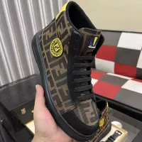 Cheap Fendi High Tops Casual Shoes For Men #1373747 Replica Wholesale [$82.00 USD] [ITEM#1373747] on Replica Fendi High Tops Casual Shoes