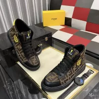 Cheap Fendi High Tops Casual Shoes For Men #1373747 Replica Wholesale [$82.00 USD] [ITEM#1373747] on Replica Fendi High Tops Casual Shoes