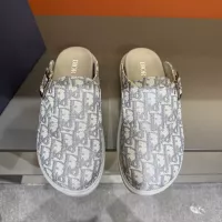 Cheap Christian Dior Slippers For Men #1373748 Replica Wholesale [$64.00 USD] [ITEM#1373748] on Replica Christian Dior Slippers