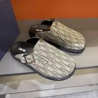 Cheap Christian Dior Slippers For Men #1373750 Replica Wholesale [$64.00 USD] [ITEM#1373750] on Replica Christian Dior Slippers