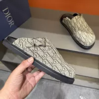 Cheap Christian Dior Slippers For Men #1373750 Replica Wholesale [$64.00 USD] [ITEM#1373750] on Replica Christian Dior Slippers