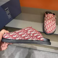 Cheap Christian Dior Slippers For Men #1373752 Replica Wholesale [$64.00 USD] [ITEM#1373752] on Replica Christian Dior Slippers