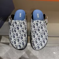 Cheap Christian Dior Slippers For Men #1373753 Replica Wholesale [$64.00 USD] [ITEM#1373753] on Replica Christian Dior Slippers