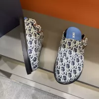 Cheap Christian Dior Slippers For Men #1373753 Replica Wholesale [$64.00 USD] [ITEM#1373753] on Replica Christian Dior Slippers