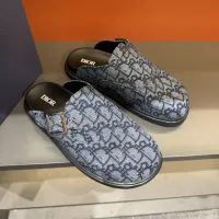 Cheap Christian Dior Slippers For Men #1373754 Replica Wholesale [$64.00 USD] [ITEM#1373754] on Replica Christian Dior Slippers