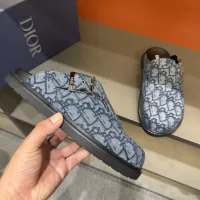 Cheap Christian Dior Slippers For Men #1373754 Replica Wholesale [$64.00 USD] [ITEM#1373754] on Replica Christian Dior Slippers