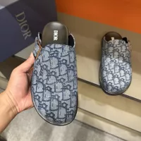 Cheap Christian Dior Slippers For Men #1373754 Replica Wholesale [$64.00 USD] [ITEM#1373754] on Replica Christian Dior Slippers