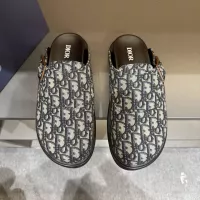 Cheap Christian Dior Slippers For Men #1373755 Replica Wholesale [$64.00 USD] [ITEM#1373755] on Replica Christian Dior Slippers