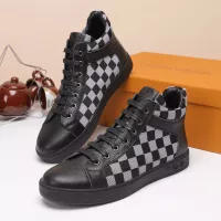 Cheap Louis Vuitton High Tops Shoes For Men #1373757 Replica Wholesale [$80.00 USD] [ITEM#1373757] on Replica Louis Vuitton High Tops Shoes
