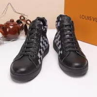 Cheap Louis Vuitton High Tops Shoes For Men #1373757 Replica Wholesale [$80.00 USD] [ITEM#1373757] on Replica Louis Vuitton High Tops Shoes