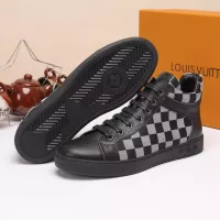 Cheap Louis Vuitton High Tops Shoes For Men #1373757 Replica Wholesale [$80.00 USD] [ITEM#1373757] on Replica Louis Vuitton High Tops Shoes