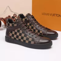 Cheap Louis Vuitton High Tops Shoes For Men #1373758 Replica Wholesale [$80.00 USD] [ITEM#1373758] on Replica Louis Vuitton High Tops Shoes