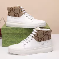Cheap Gucci High Tops Shoes For Men #1373759 Replica Wholesale [$80.00 USD] [ITEM#1373759] on Replica Gucci High Tops Shoes