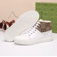 Cheap Gucci High Tops Shoes For Men #1373759 Replica Wholesale [$80.00 USD] [ITEM#1373759] on Replica Gucci High Tops Shoes
