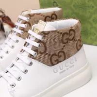 Cheap Gucci High Tops Shoes For Men #1373759 Replica Wholesale [$80.00 USD] [ITEM#1373759] on Replica Gucci High Tops Shoes