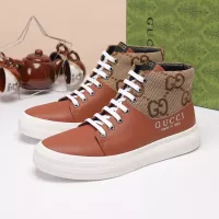 Cheap Gucci High Tops Shoes For Men #1373760 Replica Wholesale [$80.00 USD] [ITEM#1373760] on Replica Gucci High Tops Shoes