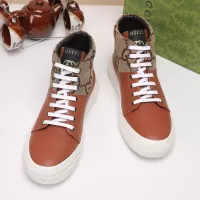 Cheap Gucci High Tops Shoes For Men #1373760 Replica Wholesale [$80.00 USD] [ITEM#1373760] on Replica Gucci High Tops Shoes