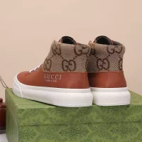 Cheap Gucci High Tops Shoes For Men #1373760 Replica Wholesale [$80.00 USD] [ITEM#1373760] on Replica Gucci High Tops Shoes