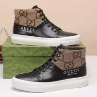 Cheap Gucci High Tops Shoes For Men #1373761 Replica Wholesale [$80.00 USD] [ITEM#1373761] on Replica Gucci High Tops Shoes