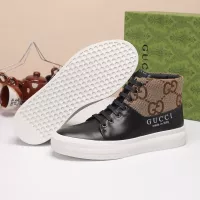Cheap Gucci High Tops Shoes For Men #1373761 Replica Wholesale [$80.00 USD] [ITEM#1373761] on Replica Gucci High Tops Shoes