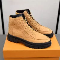 Cheap Louis Vuitton Boots For Men #1373770 Replica Wholesale [$96.00 USD] [ITEM#1373770] on Replica Louis Vuitton Boots