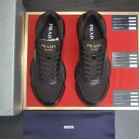 Cheap Prada Casual Shoes For Men #1373842 Replica Wholesale [$125.00 USD] [ITEM#1373842] on Replica Prada Casual Shoes