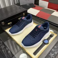 Cheap Prada Casual Shoes For Men #1373845 Replica Wholesale [$76.00 USD] [ITEM#1373845] on Replica Prada Casual Shoes