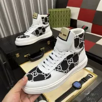 Cheap Gucci High Tops Shoes For Men #1373849 Replica Wholesale [$82.00 USD] [ITEM#1373849] on Replica Gucci High Tops Shoes
