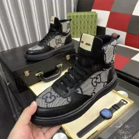 Cheap Gucci High Tops Shoes For Men #1373851 Replica Wholesale [$82.00 USD] [ITEM#1373851] on Replica Gucci High Tops Shoes