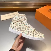 Cheap Louis Vuitton High Tops Shoes For Men #1373887 Replica Wholesale [$150.00 USD] [ITEM#1373887] on Replica Louis Vuitton High Tops Shoes
