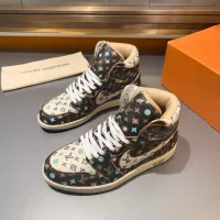 Cheap Louis Vuitton High Tops Shoes For Men #1373888 Replica Wholesale [$150.00 USD] [ITEM#1373888] on Replica Louis Vuitton High Tops Shoes