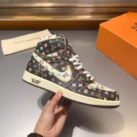 Cheap Louis Vuitton High Tops Shoes For Men #1373888 Replica Wholesale [$150.00 USD] [ITEM#1373888] on Replica Louis Vuitton High Tops Shoes