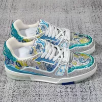Cheap Louis Vuitton Casual Shoes For Men #1373936 Replica Wholesale [$132.00 USD] [ITEM#1373936] on Replica Louis Vuitton Casual Shoes