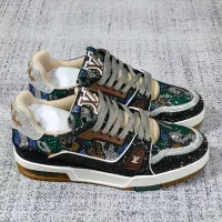 Cheap Louis Vuitton Casual Shoes For Men #1373940 Replica Wholesale [$132.00 USD] [ITEM#1373940] on Replica Louis Vuitton Casual Shoes