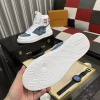 Cheap Louis Vuitton High Tops Shoes For Men #1374009 Replica Wholesale [$82.00 USD] [ITEM#1374009] on Replica Louis Vuitton High Tops Shoes