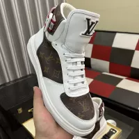 Cheap Louis Vuitton High Tops Shoes For Men #1374011 Replica Wholesale [$82.00 USD] [ITEM#1374011] on Replica Louis Vuitton High Tops Shoes