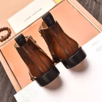 Cheap Louis Vuitton Boots For Men #1374013 Replica Wholesale [$125.00 USD] [ITEM#1374013] on Replica Louis Vuitton Boots