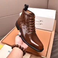 Cheap Louis Vuitton Boots For Men #1374015 Replica Wholesale [$125.00 USD] [ITEM#1374015] on Replica Louis Vuitton Boots