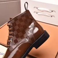 Cheap Louis Vuitton Boots For Men #1374015 Replica Wholesale [$125.00 USD] [ITEM#1374015] on Replica Louis Vuitton Boots