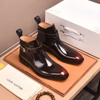 Cheap Louis Vuitton Boots For Men #1374017 Replica Wholesale [$125.00 USD] [ITEM#1374017] on Replica Louis Vuitton Boots