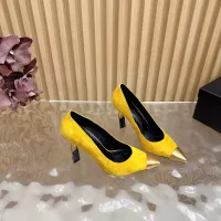 Cheap Balmain High-Heeled Shoes For Women #1374035 Replica Wholesale [$130.00 USD] [ITEM#1374035] on Replica Balmain High-Heeled Shoes